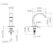 Dornbracht - WT-Stand-Ausl. o.Ablgarn. CYO 13717811 messing / messing gebürstet