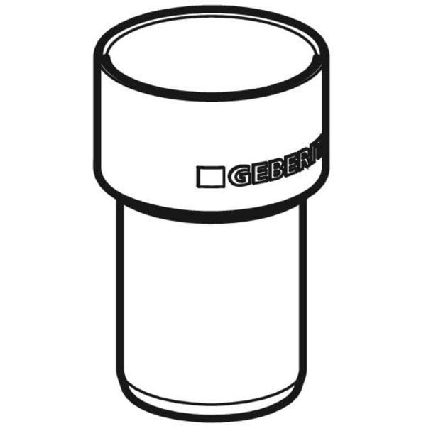 Geberit Vertriebs - Silent-PP Anschlussstutzen d32/46 390080141