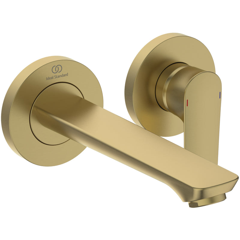 Ideal Standard - Wand-WT-Armatur UP CONNECT AIR, BS2, 5 l/min., Ausld. 185mm, Sundance gold
