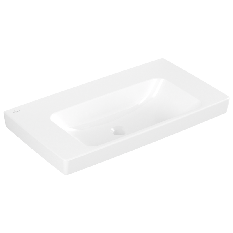 VILLEROY & BOCH - Waschbecken Architectura 800x445mm Rechteck o. ÜL. Weiß Alpin CeramicPlus