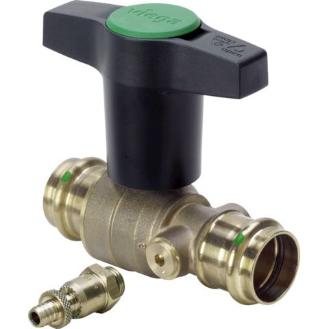 Viega - Kugelhahn EASYTOP 2275.3 15mm Siliziumbronze