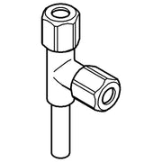 Grohe - WAS-T-Abzweigstück 41007 DN10 für Eckventile chrom