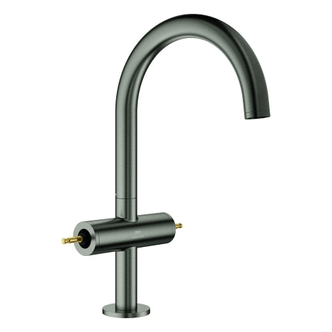 Grohe - WT-Einlochbatt. Atrio Private C. 21134 L-Size für Hebelgr. hard graph. gb