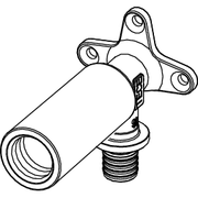 TECE SE - TECEflex Wandscheibe lang Dim. 16xRp 1/2 Rotguss