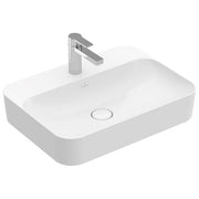 VILLEROY & BOCH - AWT FINION 4142 600x445mm mittl HL durchgest verd ÜL eck Weiß Alpin C