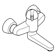 Grohe - WT EHM EUROECO SPECIAL 32792 Wandmontage Ausladung 200mm chrom