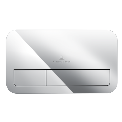 VILLEROY & BOCH - Betätigungsplatte ViConnect 9224 253x145x10mm Chrome