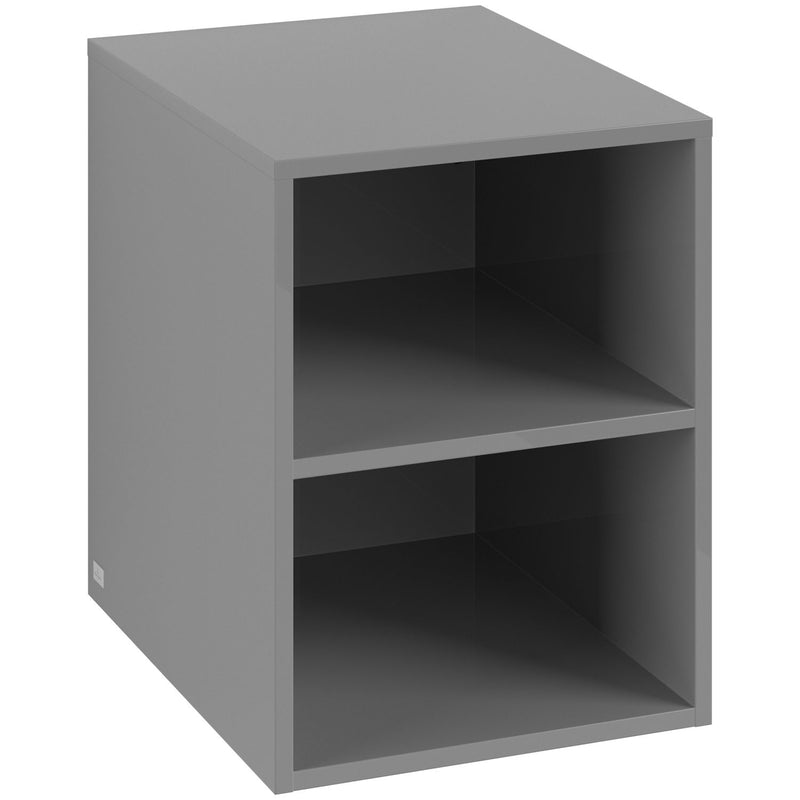 VILLEROY & BOCH - Anbauregal zu Konsolen-Unterschrank 400mm 2 Fächer C52100 VT Grey