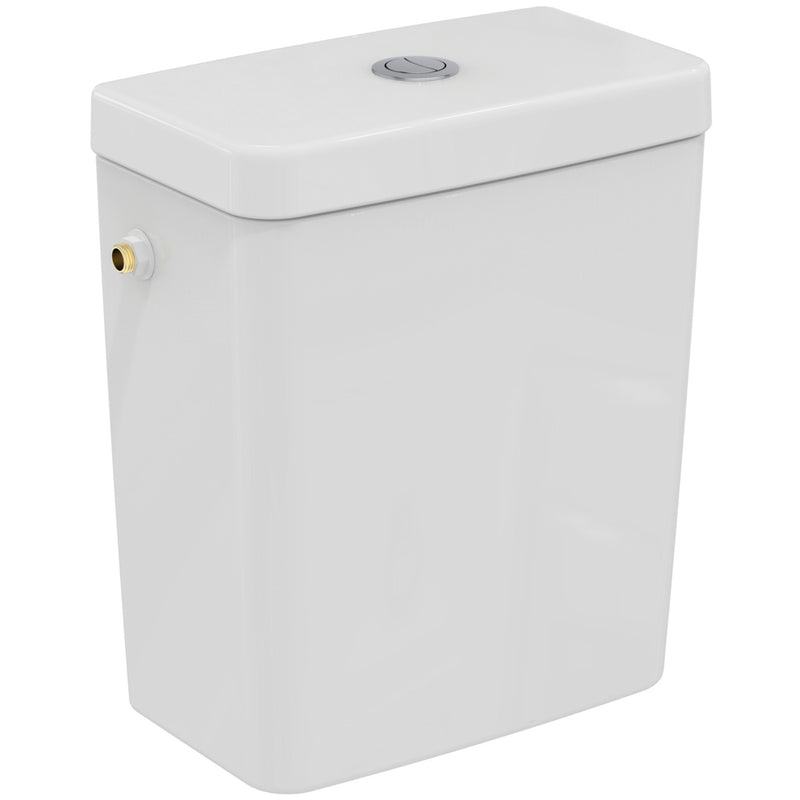 Ideal Standard - Spülkasten CONNECT CUBE, 6 Liter, Zulauf seitlich, 313x176x376mm,Weiß m.IP