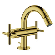 Grohe - 2-Griff-Bidetbatt. Atrio 24353 Kreuz-Griff cool sunrise