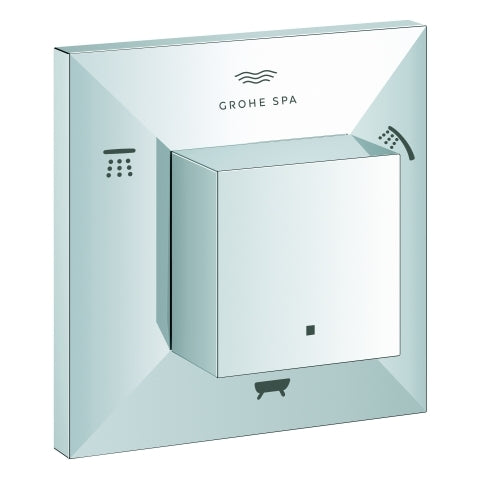 Grohe - 5-Wege Umstellung Allure Brilliant 29399 Fertigmontageset chrom