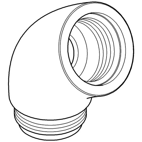Grohe - Adapter Relexa 28813 1/2x1/2 weiß
