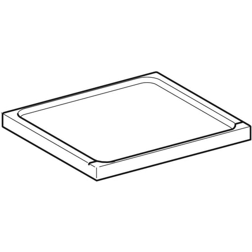 Geberit Vertriebs - Abdeckplatte, Lava, RENOVA Nr.1 Plan Seitenschrank, Modell 869021