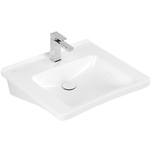 VILLEROY & BOCH - WT ViCare 4A8061 600x550mm re-eckig 1HL. o. ÜL. Weiß Alpin AntiBac cplus