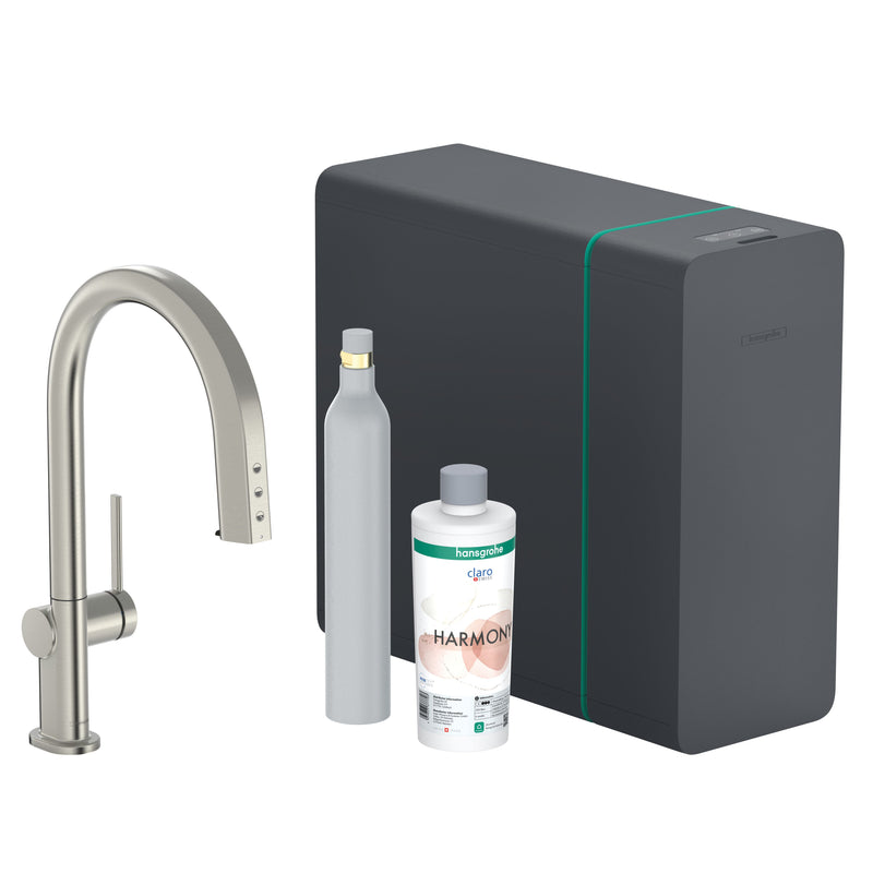 Hansgrohe - SodaSystem 210 Aqittura M91 Ausziehauslauf 1j sBox Starter Set ST