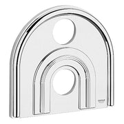 Grohe - Rosette 47463 f.Chiara Thermostat Fertigmontageset 235x218 chrom/mattchrom