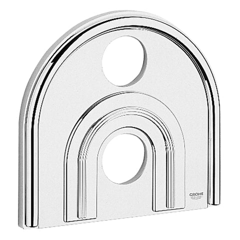 Grohe - Rosette 47463 f.Chiara Thermostat Fertigmontageset 235x218 chrom/mattchrom