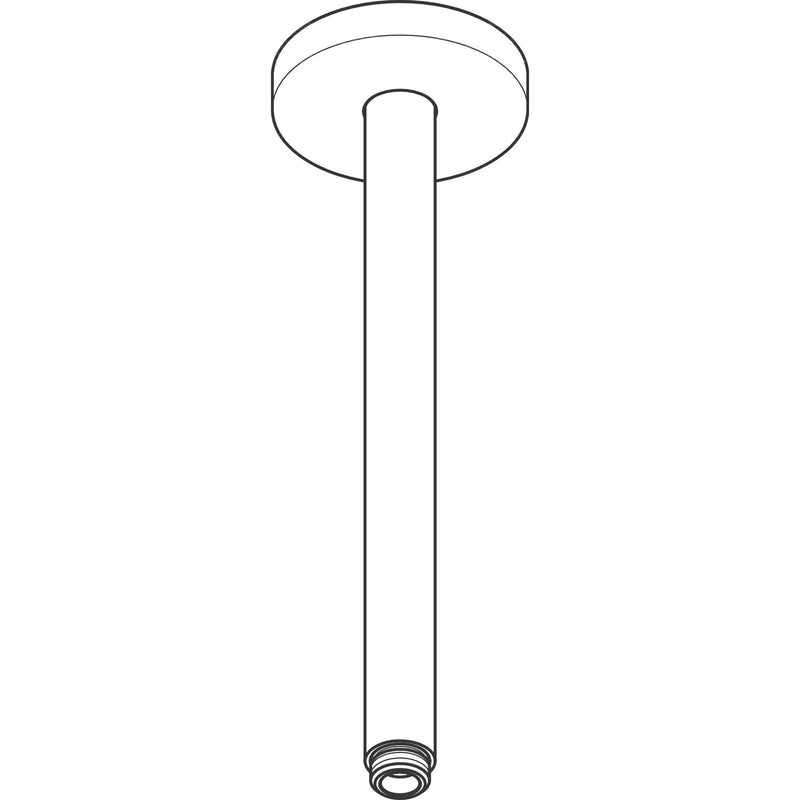 Hansgrohe - Decken-Anschlussstück AXOR DN15 300mm BN