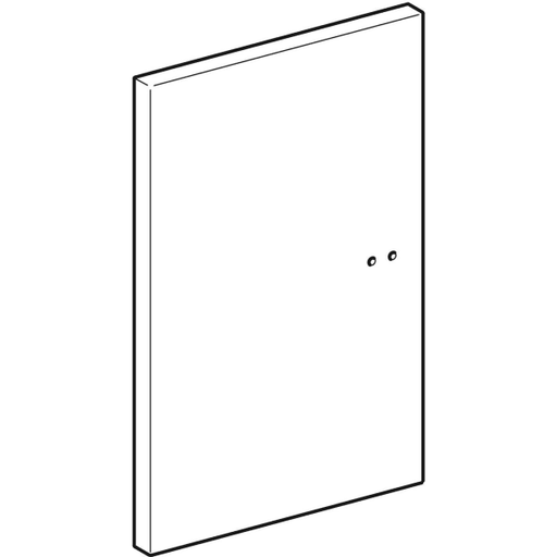 Geberit Vertriebs - Tür in weiß, zu SILK HWB-WTU 816442
