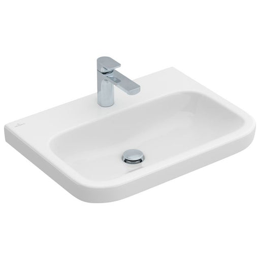VILLEROY & BOCH - WT ARCHITECTURA 4188 650x470mm 3-LArm mittl HL durchg o Ül Eckig WeißAlpin C
