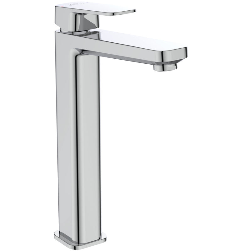 Ideal Standard - WT-Arm.TONIC II,m.verlägertem Sockel, 5 l/min., o.Ablgarn., Ausld.160mm, Chrom