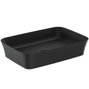 Ideal Standard - Schale IPALYSS, o.Hl., o.Ül., 550x380x120mm, Schwarz Matt