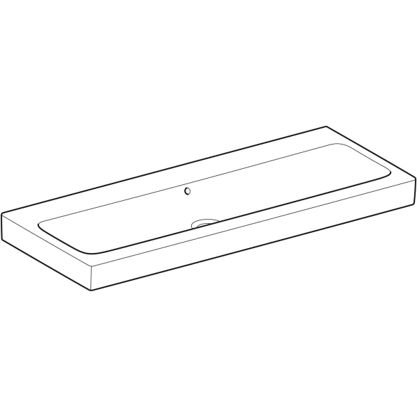 Geberit Vertriebs - Waschtisch ICON 124025 1200x485mm weiß o.HL