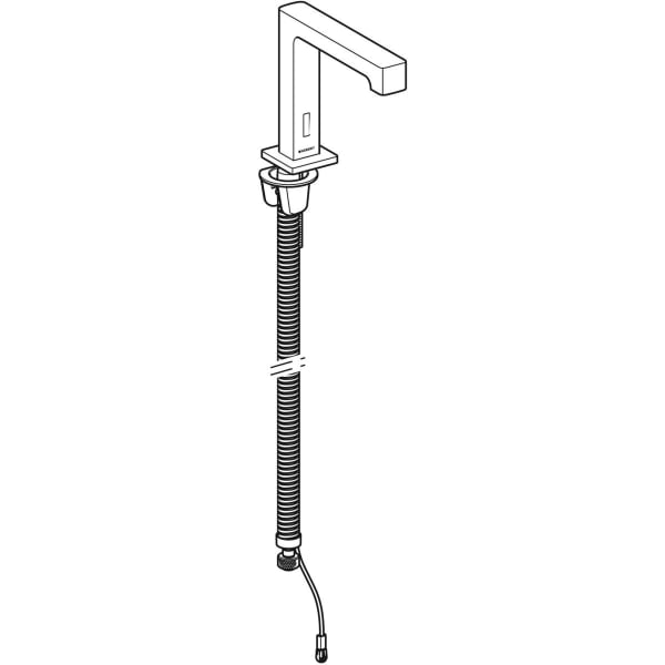 Geberit Vertriebs - Brenta WT-Armatur, Standmontage schwarz matt / Etc
