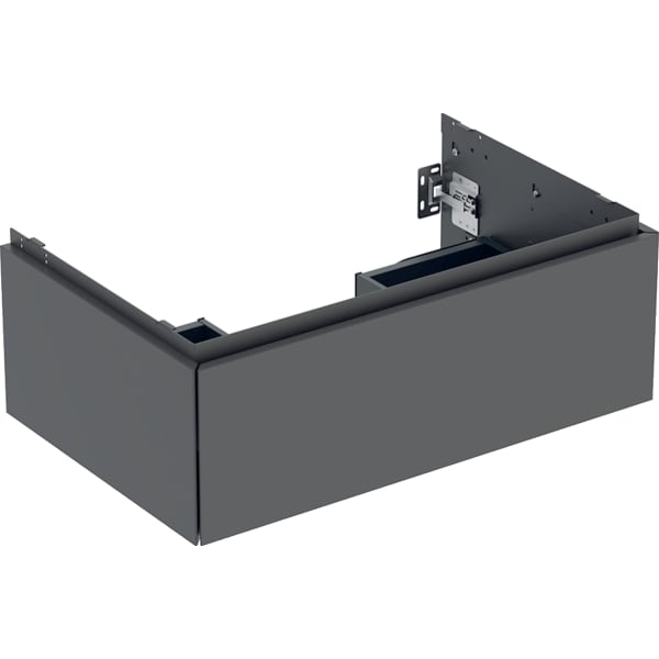 Geberit Vertriebs - ONE Unterschrank für WT/-Platte 1 Schubl., 74x26,6x47cm, lava matt