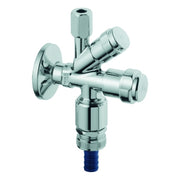 Grohe - WAS-Kombieckventil 41082 1/2 Design-Gr. DN15 m.RV u. RB chrom