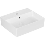 VILLEROY & BOCH - AWT MEMENTO 2.0 4A07 500x420mm mittl HL durchgest m ÜL Eckig Weiß Alpin