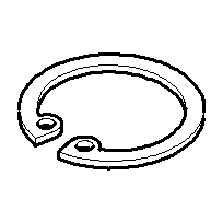 Dornbracht - Sicherungsring Ersatzteil 093011055