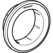 Geberit Vertriebs - Typ 10 Rosette für Fernbetätigung Round, Möbeldrücker, schwarz/schw matt