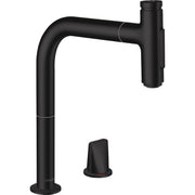 Hansgrohe - 2-L.Spültischmischer 200 Select 2jet sBox Ausziehbr.M7120-H200 mattschwarz