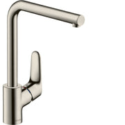 Hansgrohe - Spültisch EHM FOCUS 31817 edelstahl L-Auslauf