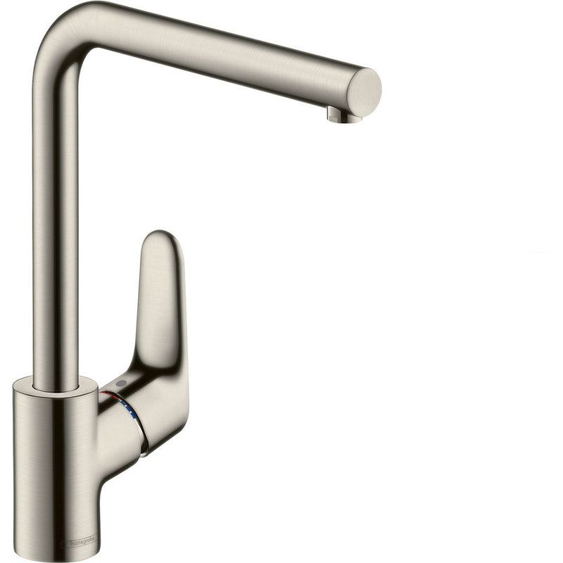 Hansgrohe - Spültisch EHM FOCUS 31817 edelstahl L-Auslauf