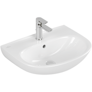 VILLEROY & BOCH - Waschbecken O.novo 550x440mm Oval mit Überlauf Weiß Alpin