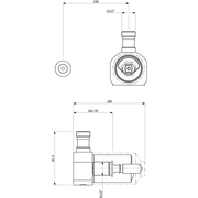 VILLEROY & BOCH - Universal-EinbaukörperLoop&Friends TVW10611B150 100x49x100mm Matt Black