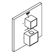 Grohe - THM-Brausebatterie GROHTHERM Cube 24153 FMS für 35600 chrom