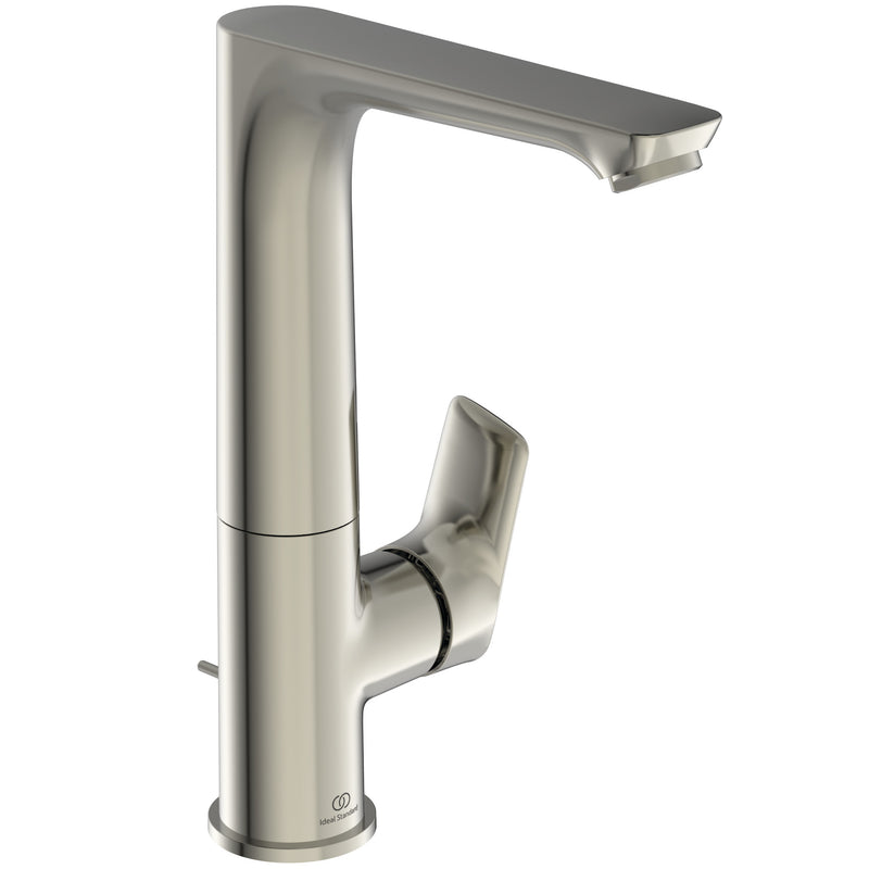 Ideal Standard - WT-Arm.CONNECT AIR,5l/min,m.Ablgarn., m.h.schwenkb.Ausl.,Ausld.140mm,Bl.silver