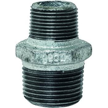 Gebo - Armaturen - Temperguss-Doppelnippel Nr.245 11/4 x 1/2 verzinkt