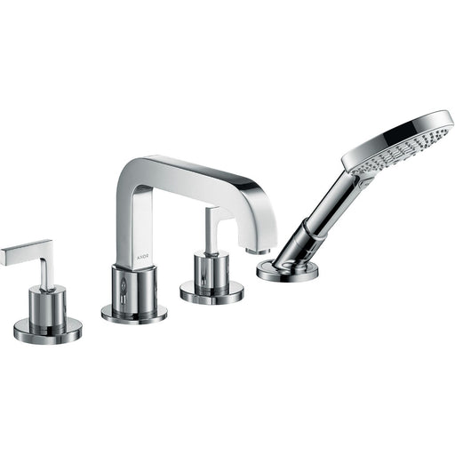 Hansgrohe - 4-Loch Wannenarmatur AXOR CITTERIO 39454000 Fertigset chrom, m.Hebelgriff