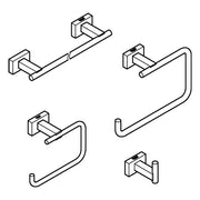 Grohe - Bad-Set 4 in 1 ESSENTIALS CUBE 40778 chrom