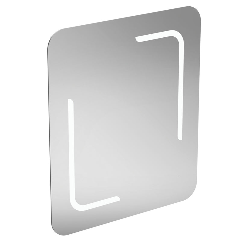 Ideal Standard - Spiegel MIRROR&LIGHT, m. Licht, 40W, 600x26x700mm