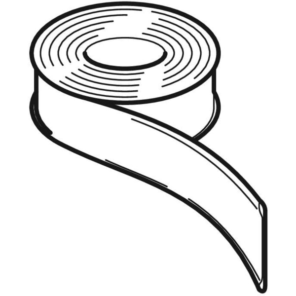 Geberit Vertriebs - Einlegeband für Rohrschellen d40-160 362.846.00.1,
