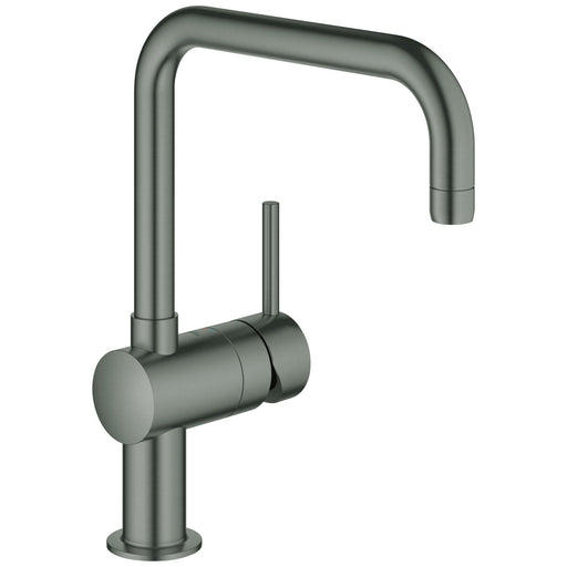 Grohe - Einhand-SPT-Batterie MINTA 32488 DN15 U-Auslauf hard graphite gebürstet