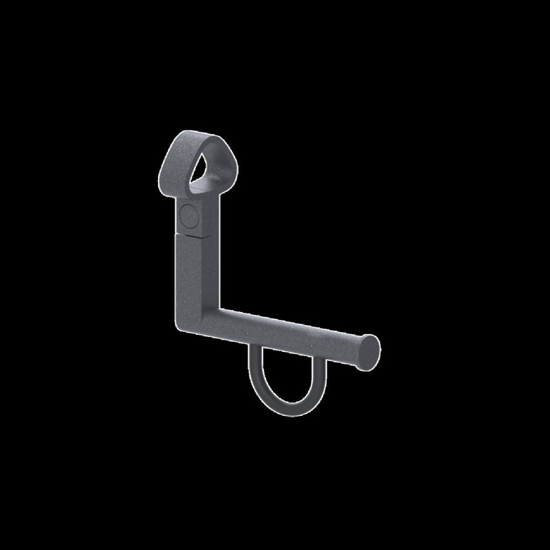Normbau - Cavere Papierrollenhalter 7449110 Anthrazit-Metallic