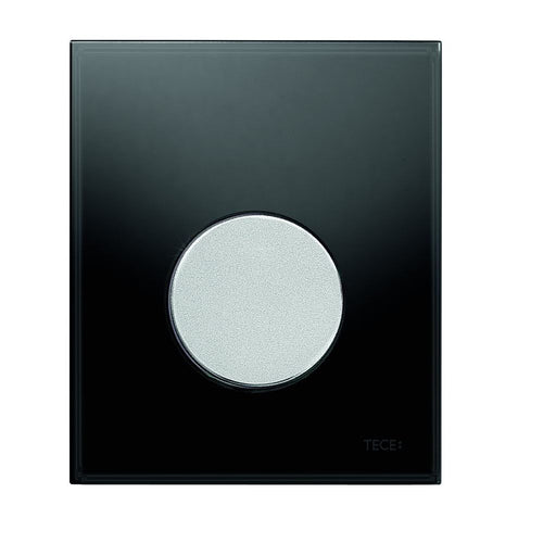 TECE SE - TECEloop Urinalbetätigung, Glas schwarz Tasten chrom-m, m.Kartusche, # 9.242.655