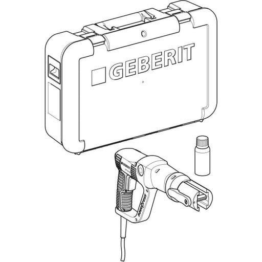 Geberit Vertriebs - EFP 203 Pressgerät im Koffer 230 V / 50-60 Hz, Komp. 2 Mapress/Mepla