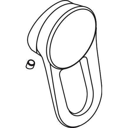 Hansgrohe - Griff komplett Axor Mondaro Wannen-/ Brausenmischer chrom